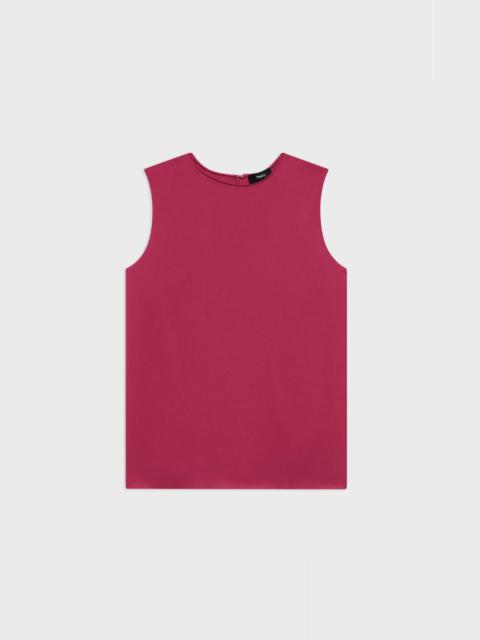 Theory Shell Top in Silk Georgette