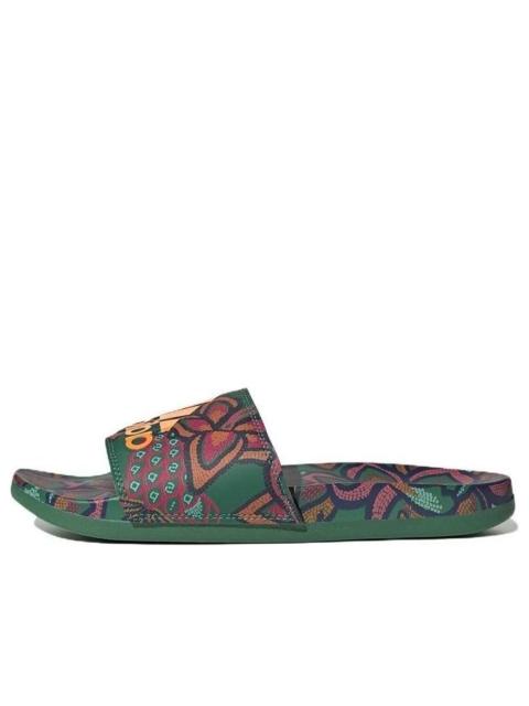 adidas (WMNS) adidas Adilette Comfort Slide 'Floral - Bold Green' GX4302