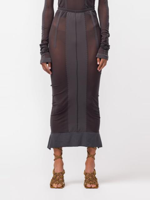 Acne Studios Skirt in Charcoal Grey