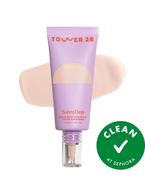 Tower 28 Beauty SunnyDays Skin Tint with Mineral Zinc SPF 30