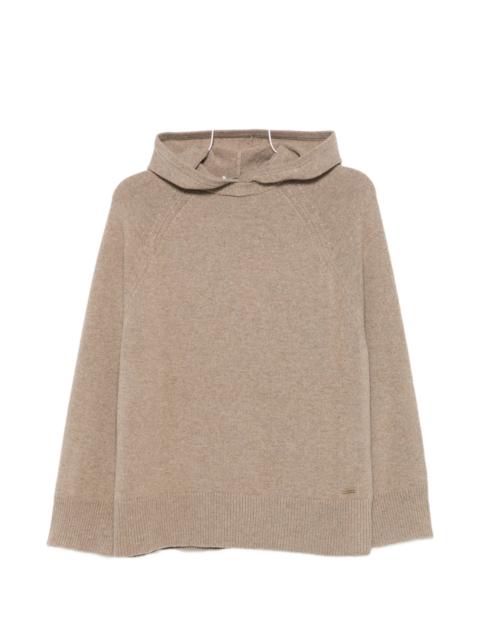 Max Mara Max Mara Raglan-sleeve Cashmere Hoodie