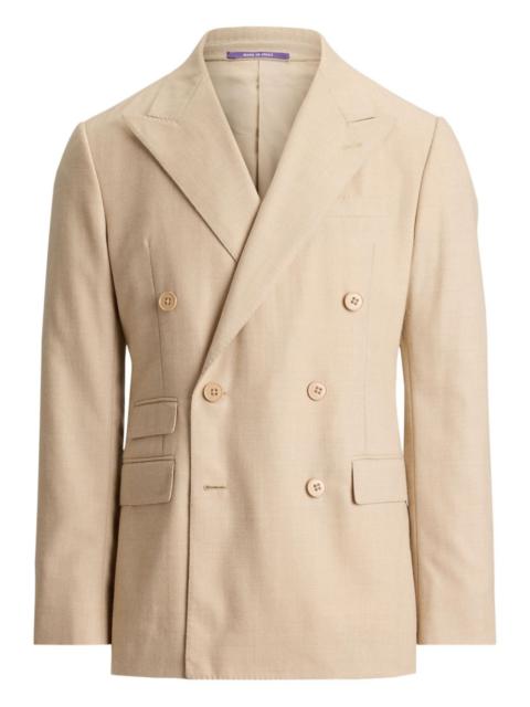 Ralph Lauren Kent peak-lapels double-breasted blazer