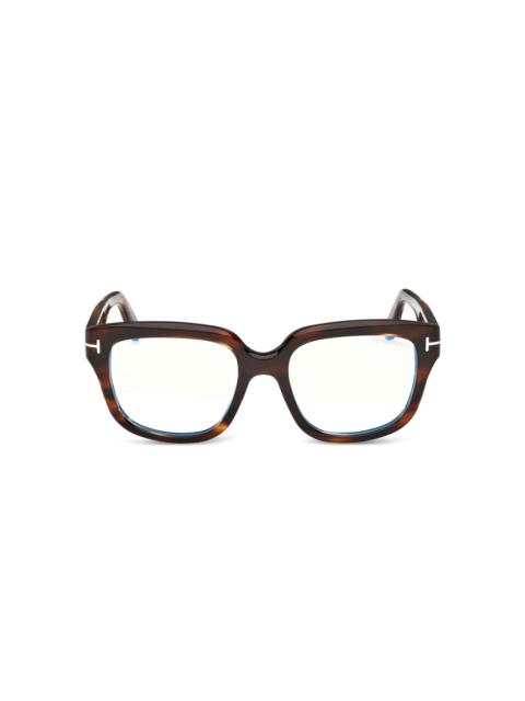 TOM FORD square-frame logo-detail glasses