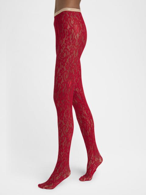 Valentino Lace Tights
