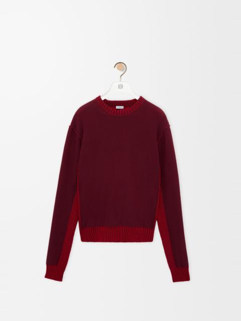Loewe Sweater in cotton and wool