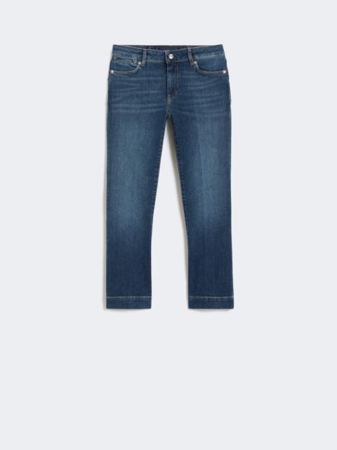 Sportmax UMBRIA Perfect-fit low-rise mini flare trousers - ULTRAMARINE
