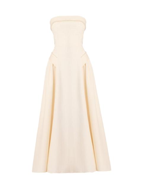 Shoshanna Women's Remington Strapless Cocktail Dress - Ivory