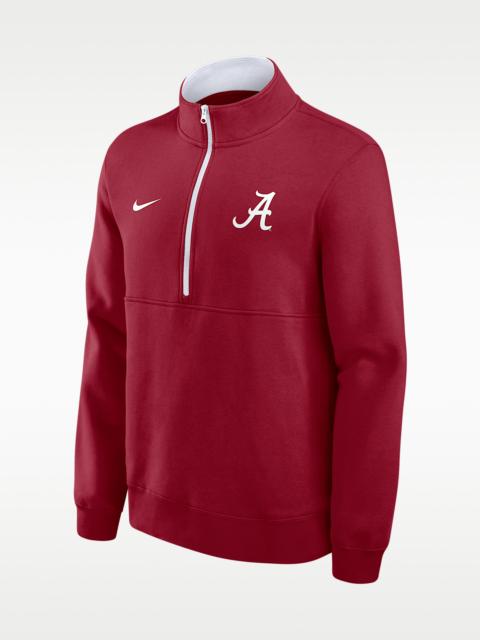 Nike Alabama Primetime Primary Logo Men's Nike College 1/2-Zip Crew