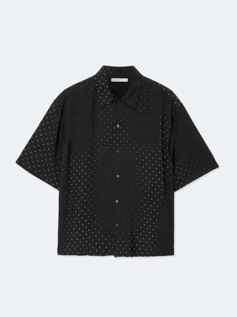 ALLSAINTS FADE OVERSIZED POLKA-DOT SHIRT