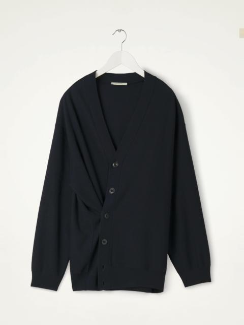 【LEMAIRE】RELAXED TWISTED CARDIGAN SPORTIVO [Relaxed twisted cardigan hazelnut brown]
