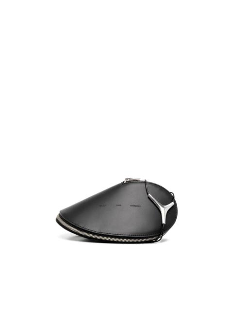 HELIOT EMIL™ zipped leather messenger bag