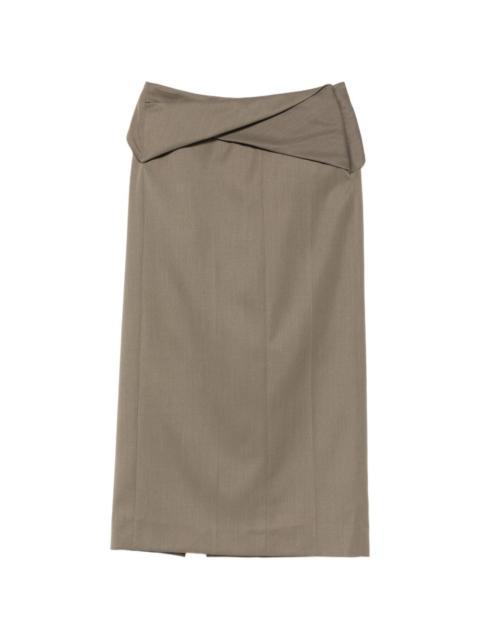 Victoria Beckham wrap skirt