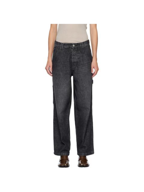Maison Margiela Black 5 Pockets Jeans