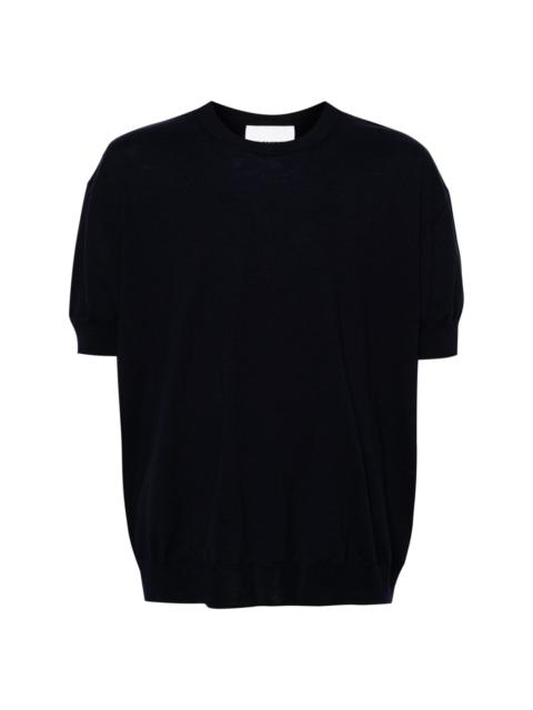 crew-neck wool T-shirt