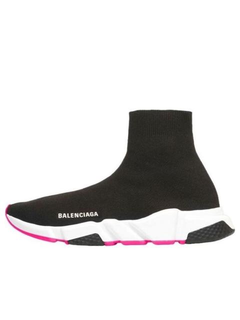 BALENCIAGA (WMNS) Balenciaga Speed Trainer 'Black Pink Sole' 587280W17251915