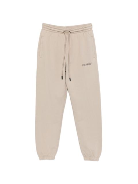 Off-White drawstring track pants