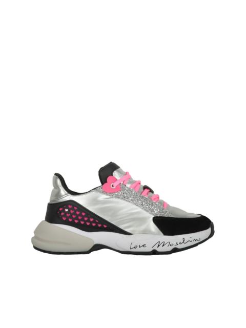 Moschino colour-block sneakers