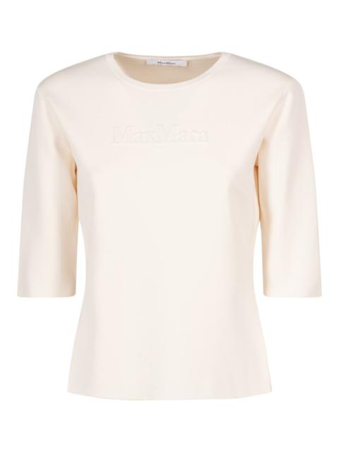 Max Mara KNITTED JERSEY SHORT-SLEEVED TOP
