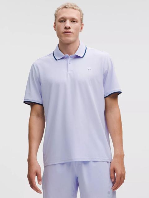 lululemon UV-Protective Striped Mesh Tennis Polo Shirt