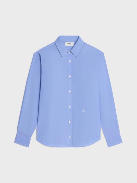 CELINE relaxed shirt IN cotton poplin