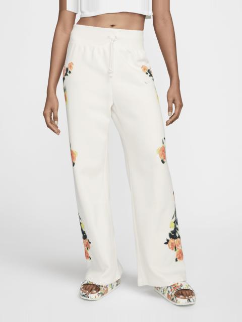 Nike Sportswear Phoenix Fleece Women's Artist Collection High-Waisted Wide-Leg Sweatpants