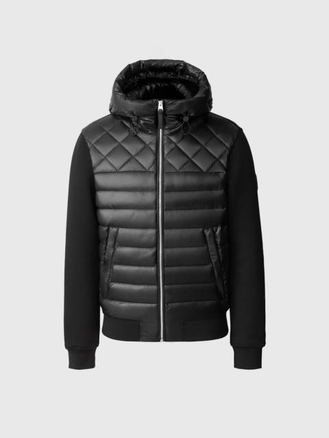 MACKAGE FLETCHER  Mixed-Media Down Hooded Jacket