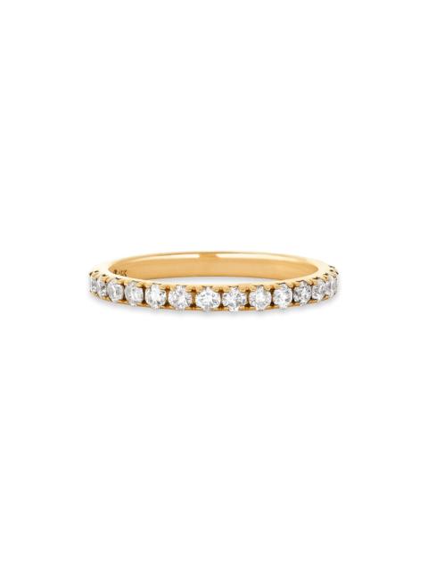 STONE AND STRAND Classic Diamond Half Eternity Band