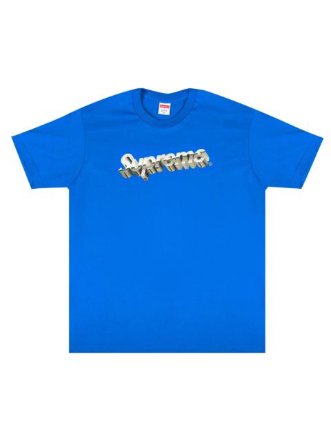 Supreme Chrome Logo Tee 'Royal'