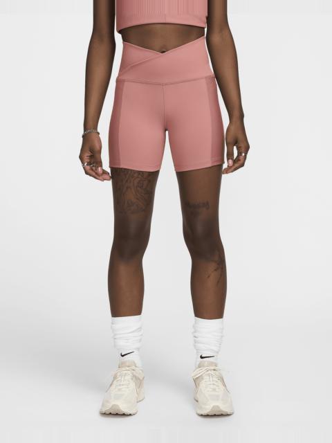 Nike One Wrap Women's High-Waisted 5" Biker Shorts