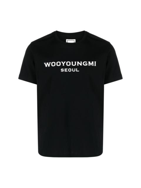 Wooyoungmi logo-print cotton T-shirt