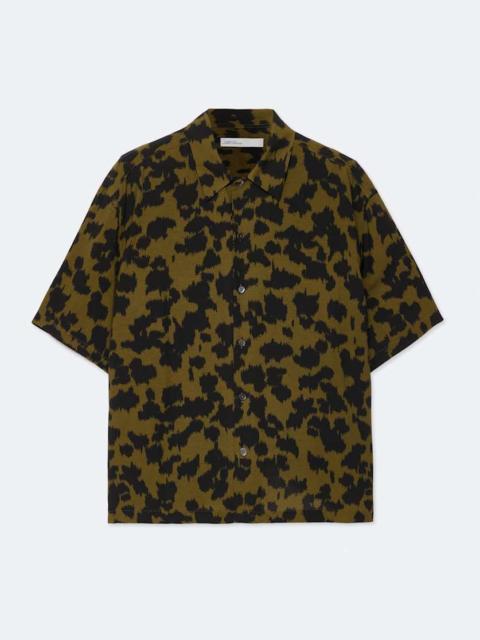 ALLSAINTS LEO OVERSIZED LEOPARD-PRINT SHIRT