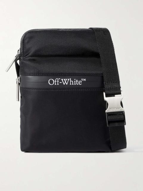 Outdoor Logo-Print Shell Messenger Bag