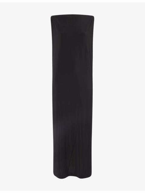 ISSEY MIYAKE Drape Jersey Midi Dress