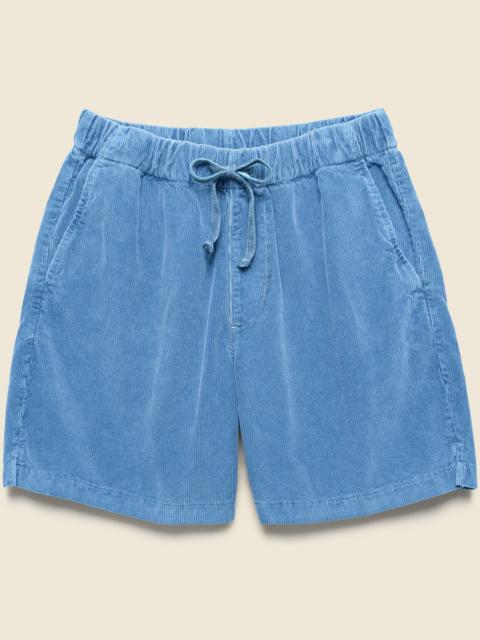 Save Khaki United 6" Corduroy Easy Shorts - Ocean
