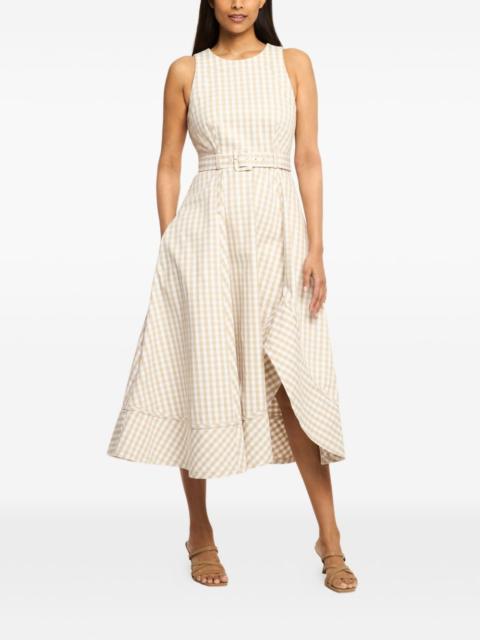 Cinq à Sept Zelda gingham-print dress