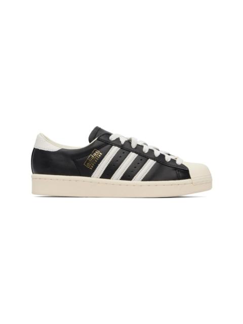 adidas Originals Black Superstar Vintage Sneakers