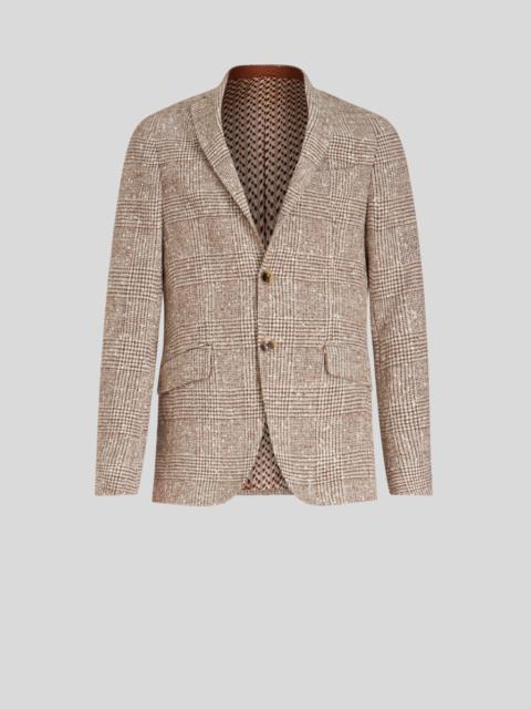 Etro WOOL JACKET WITH CHECK WORKING
