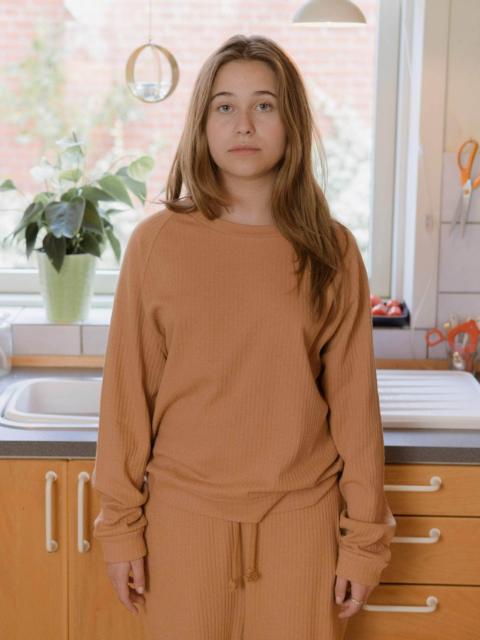 BASERANGE Basic Sweatshirt - Cotton Hemp Rib