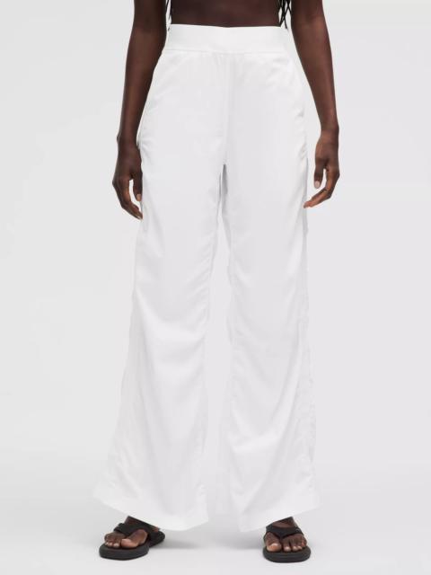 lululemon Ruched High-Rise Wide-Leg Pant