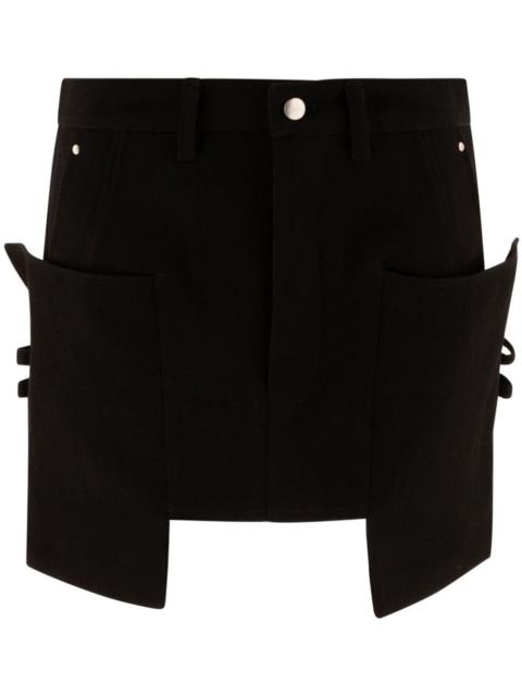 Rick Owens DRKSHDW Stefan mini skirt