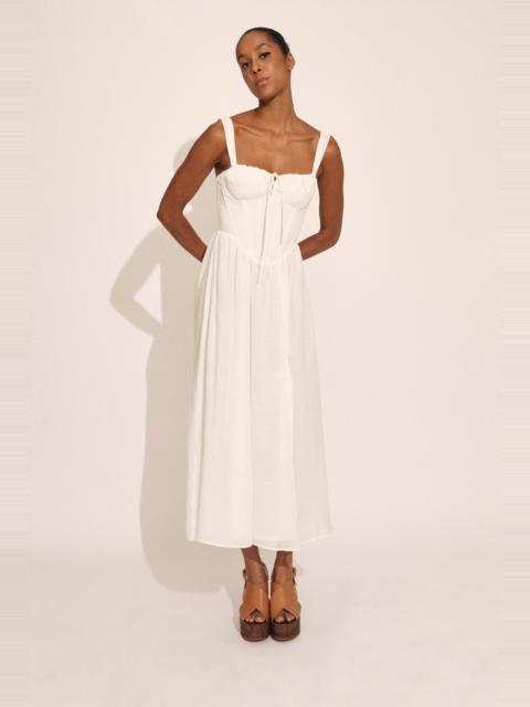 BARDOT Esra Midi Dress In Orchid White