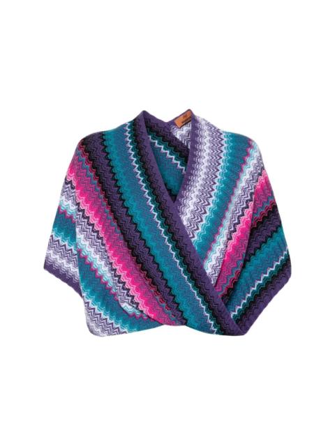 zigzag shawl