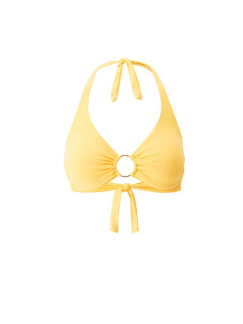 MELISSA ODABASH BRUSSELS SUNFLOWER BIKINI TOP