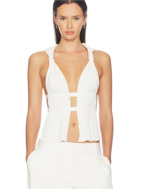 HAELO Pleated Panel Top
