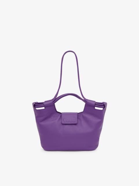 TOUS Medium purple leather Tote bag TOUS Sun