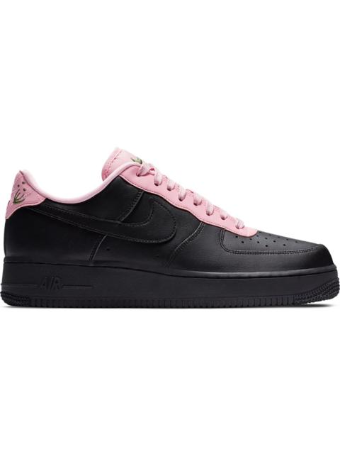 Nike Air Force 1 Low Quilted Heel Black Pink