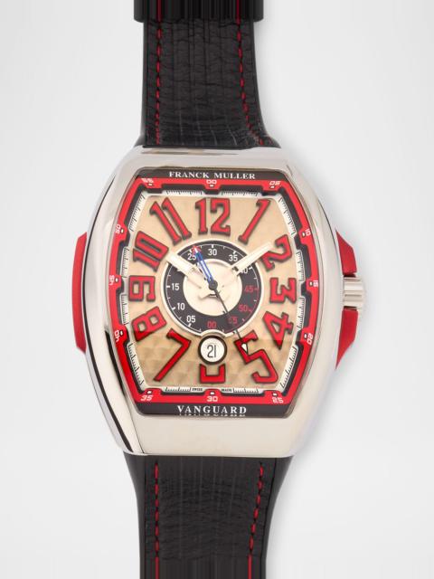 FRANCK MULLER Men's Limited Edition Vanguard Colorado Grand Automatic Watch, Red