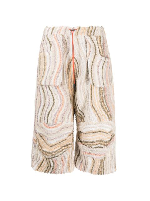 vitelli cropped knitted trousers