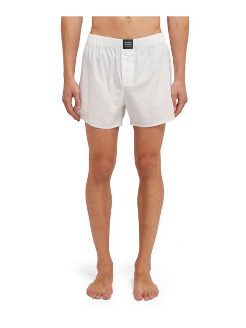 MSGM Cotton boxer with a classic line