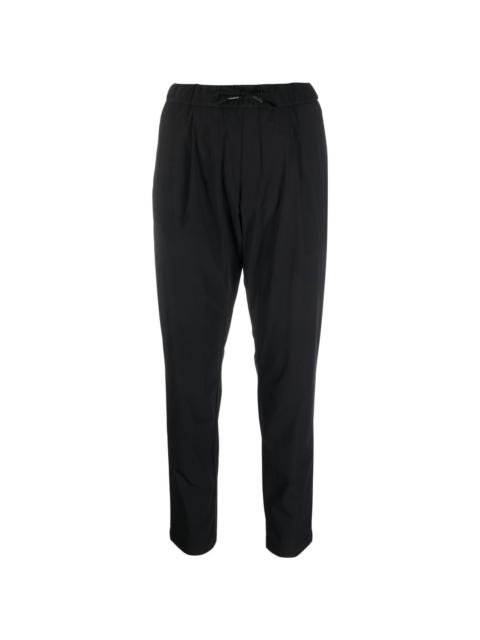 Ultralight drawstring tapered trousers
